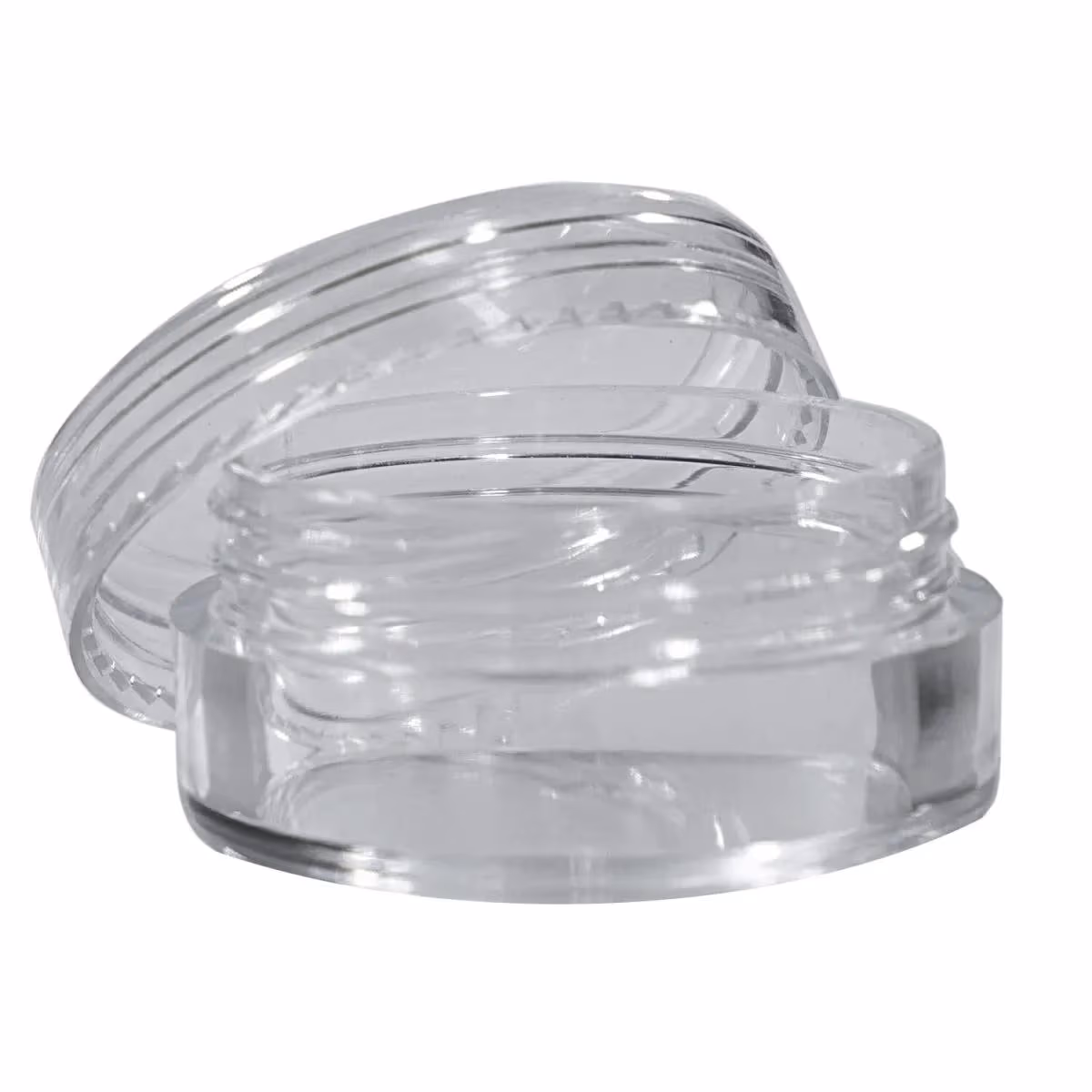 5ML Polypropylene Concentrate Jars – Clear (1,000 Qty)