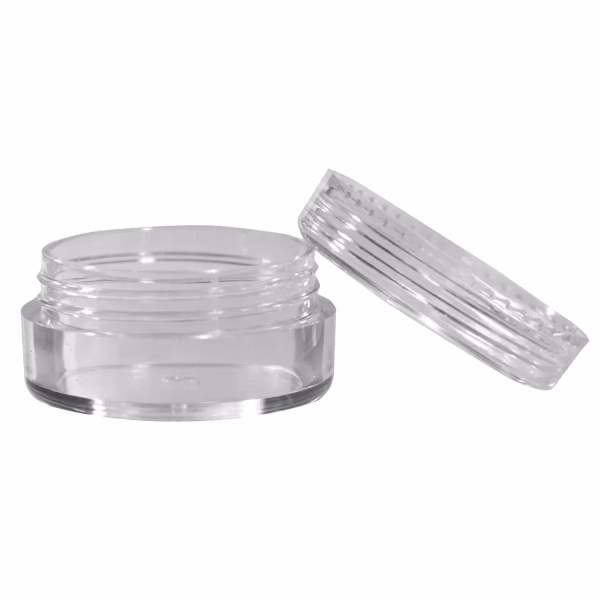 5ML Polypropylene Concentrate Jars – Clear (1,000 Qty)