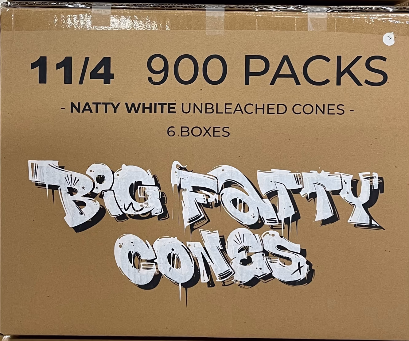 1 1/4 | .5 Gram, 84mm | Natural Raw White | 5400ct case