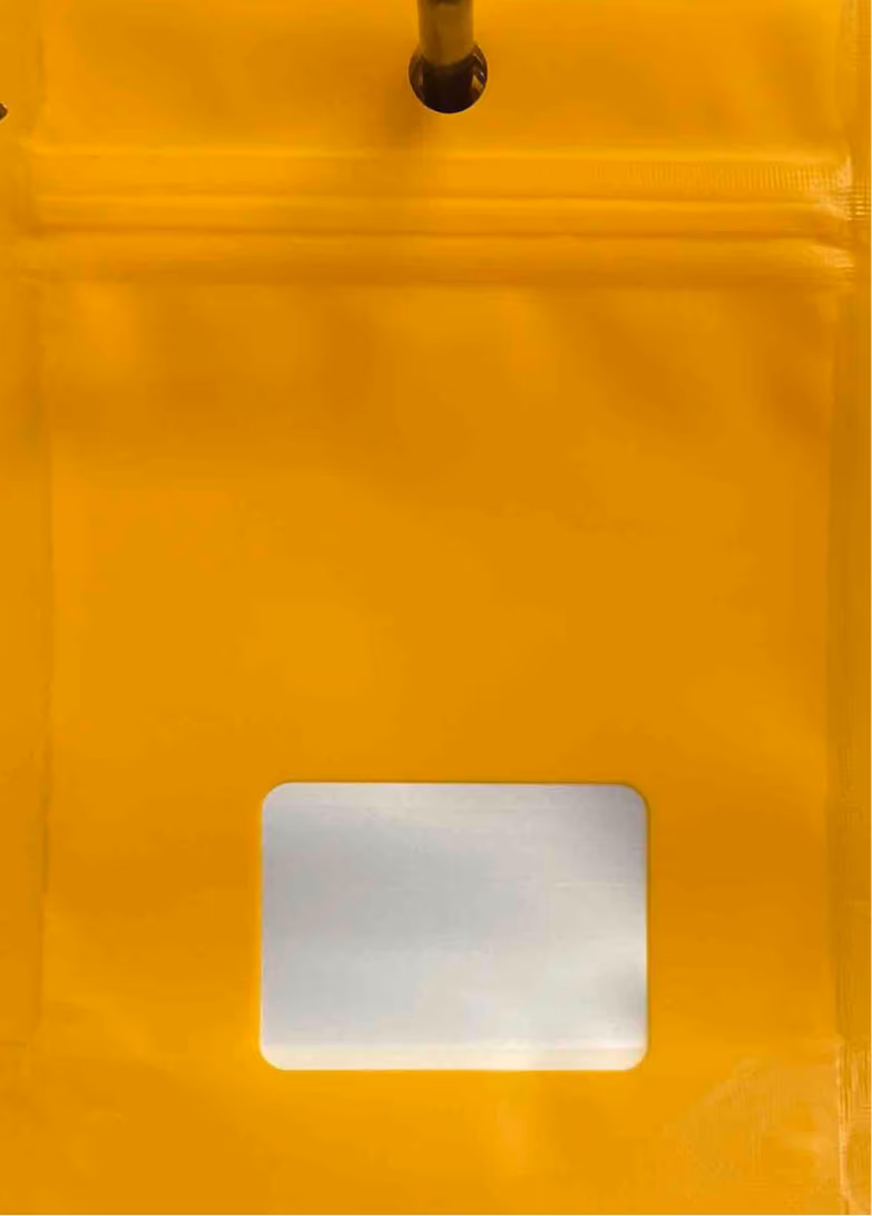 3.5G Mylar Bags – Sealable Child Resistant – 3.5″ x 5″ – Gold (4,500)