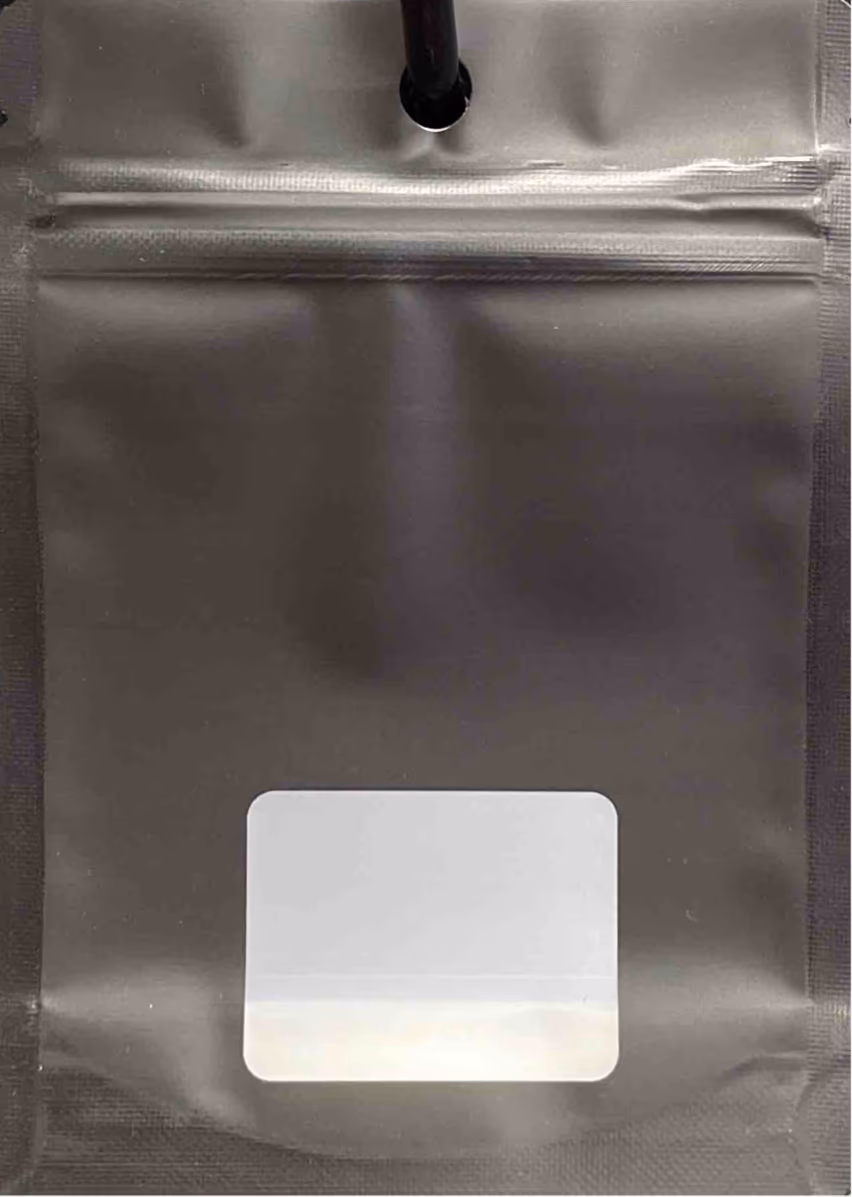 3.5G Mylar Bags – Sealable Child Resistant – 3.5″ x 5″ – Tuxedo Black (4,500)