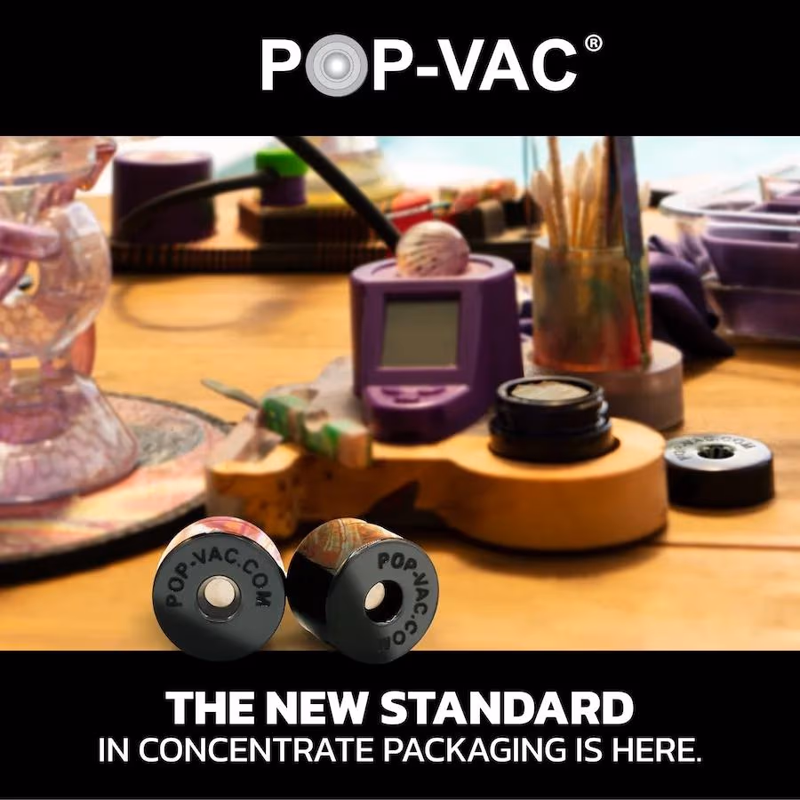 POP-VAC 4ml Jars – Refillable Vacuum Sealed Storage Containers