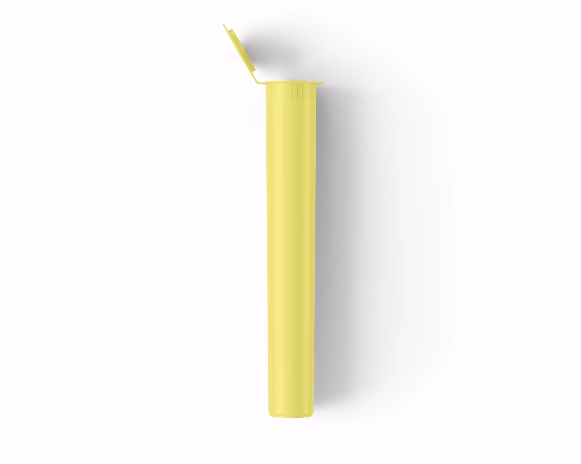 109MM King Size Pre-Roll Tubes – Yellow Translucent (600 Qty)